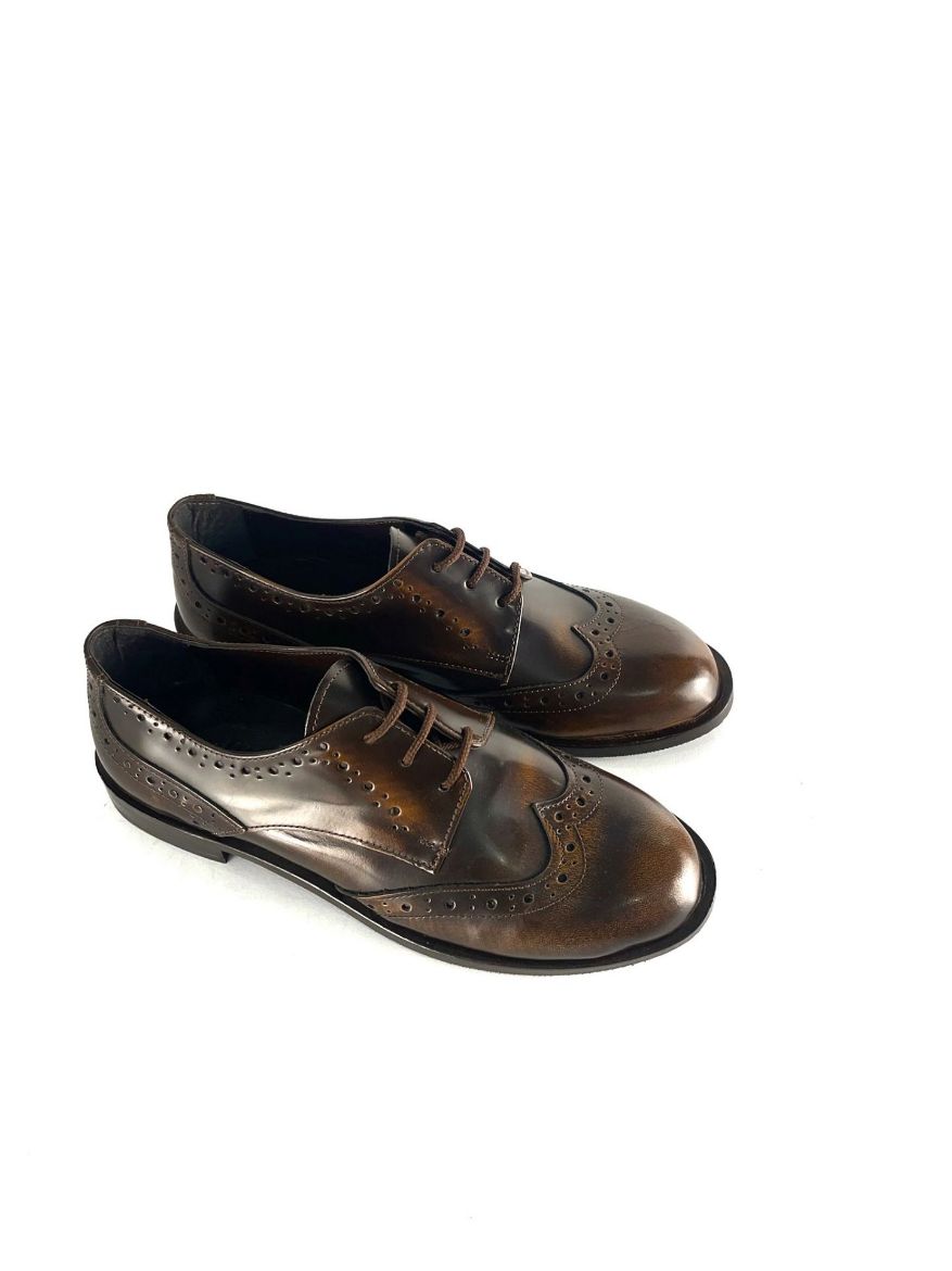 Lujo Hakiki Deri Kadın Loafer  TABA AÇMA 05.23-230000001TABA AÇMA resmi