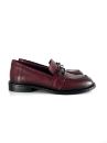 Kadın Hakiki Deri Loafer  BORDO DERİ 05.23-230000003BORDO DERİ