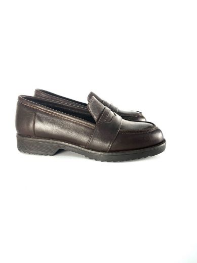 Lujo Hakiki Deri Loafer  KAHVE DERİ 05.23-323140002KAHVE DERİ resmi
