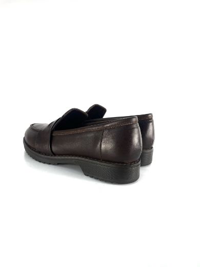 Lujo Hakiki Deri Loafer  KAHVE DERİ 05.23-323140002KAHVE DERİ resmi