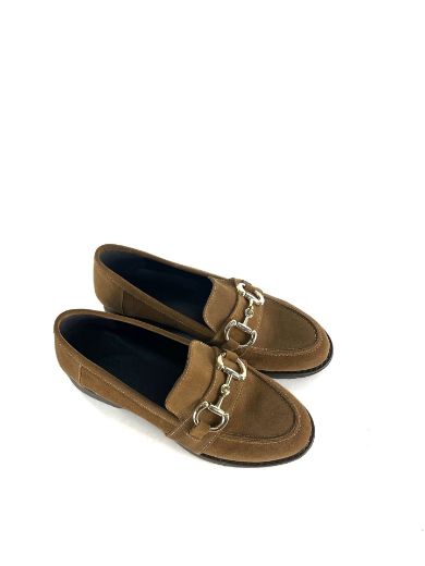 Lujo Hakiki Deri Kadın Loafer  TABA SÜET 05.23-323140003TABA SÜET resmi