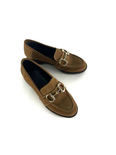 Lujo Hakiki Deri Kadın Loafer  TABA SÜET 05.23-323140003TABA SÜET resmi