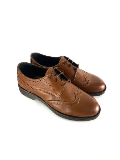 Lujo Hakiki Deri Kadın Loafer  TABA DERİ 05.23-323140004TABA DERİ resmi