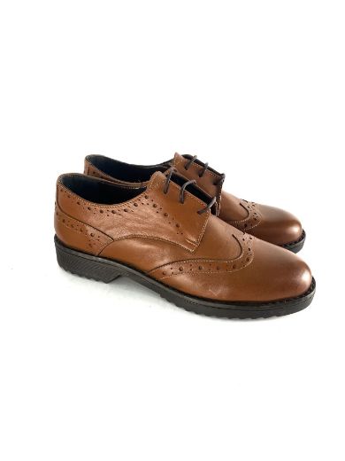 Lujo Hakiki Deri Kadın Loafer  TABA DERİ 05.23-323140004TABA DERİ resmi