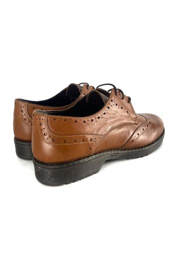 Lujo Hakiki Deri Kadın Loafer  TABA DERİ 05.23-323140004TABA DERİ resmi