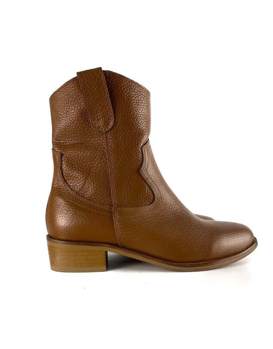 Lujo Hakiki Deri Western Bot  TABA FLOTHER 06.23-501000001TABA FLOTHER resmi