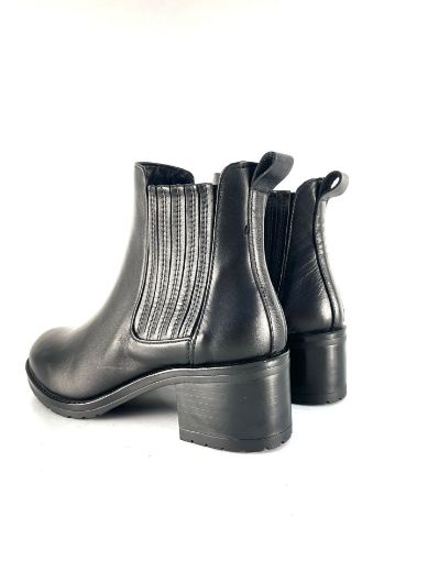 Lujo Hakiki Deri Kadın Bot  SİYAH DERİ 06.23-713700002SİYAH DERİ resmi