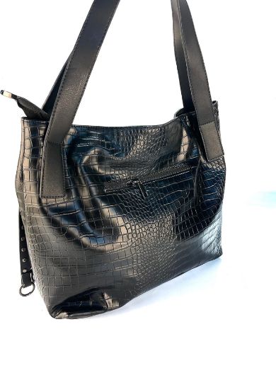 Lujo Kadın Çanta  SİYAH CROCO C.24-00000Y6206SİYAH CROCO resmi