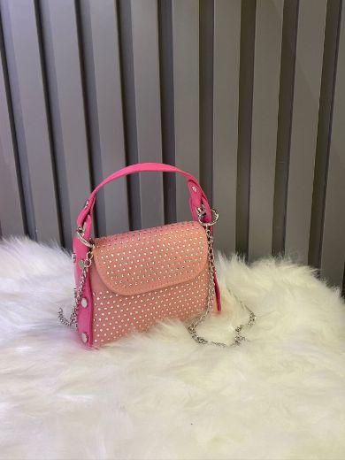 Lujo Mini Taşlı Çanta  PEMBE C.24-00000Y6135PEMBE resmi