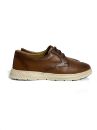 Lujo Hakiki Deri Erkek Sneaker  TABA DERİ 10.24-LJERK0011TABA DERİ