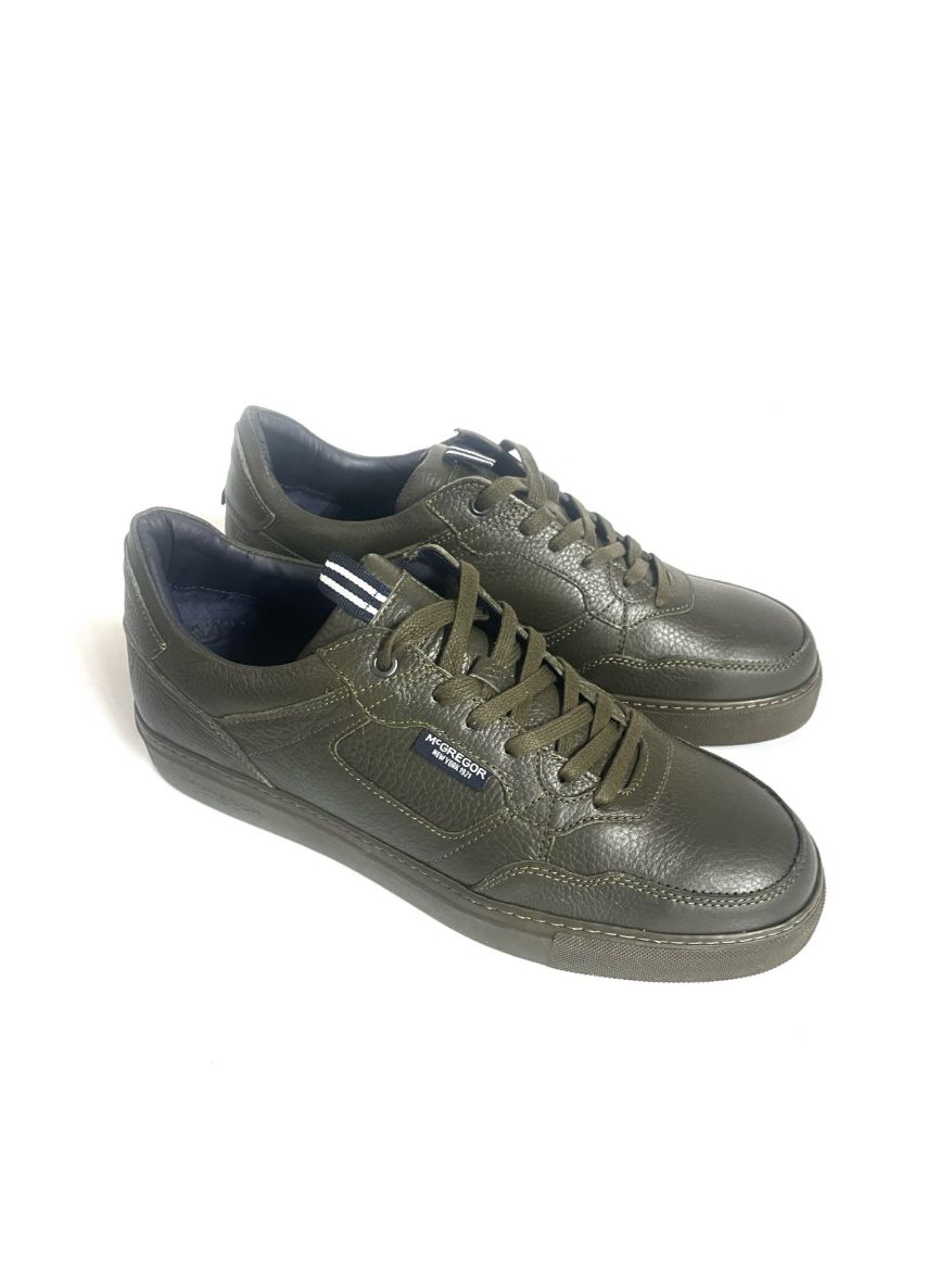 Lujo Hakiki Deri Erkek Sneaker  HAKİ DERİ 10.24-LJERK0015HAKİ DERİ resmi