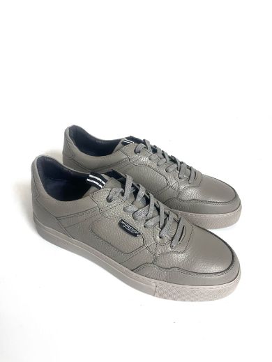 Lujo Hakiki Deri Erkek Sneaker  GRİ 10.24-LJERK0015GRİ resmi