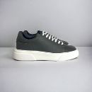 Lujo Hakiki Deri Erkek Sneaker  GRİ 10.24-LJERK0016GRİ