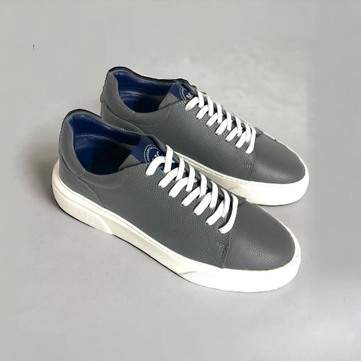 Lujo Hakiki Deri Erkek Sneaker  GRİ 10.24-LJERK0016GRİ resmi