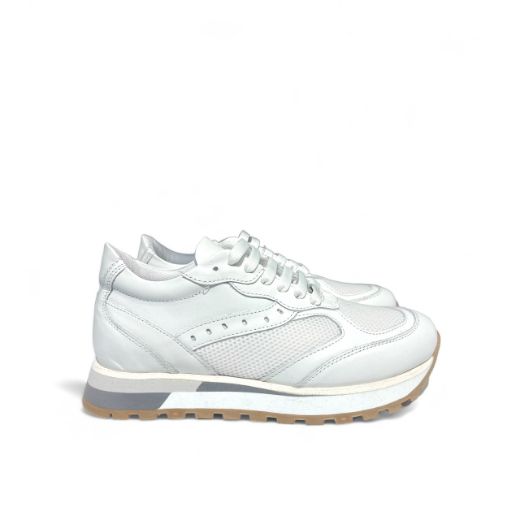 Lujo Hakiki Deri Karışık Renkli Sneaker  BEYAZ 09.24-000000003BEYAZ resmi
