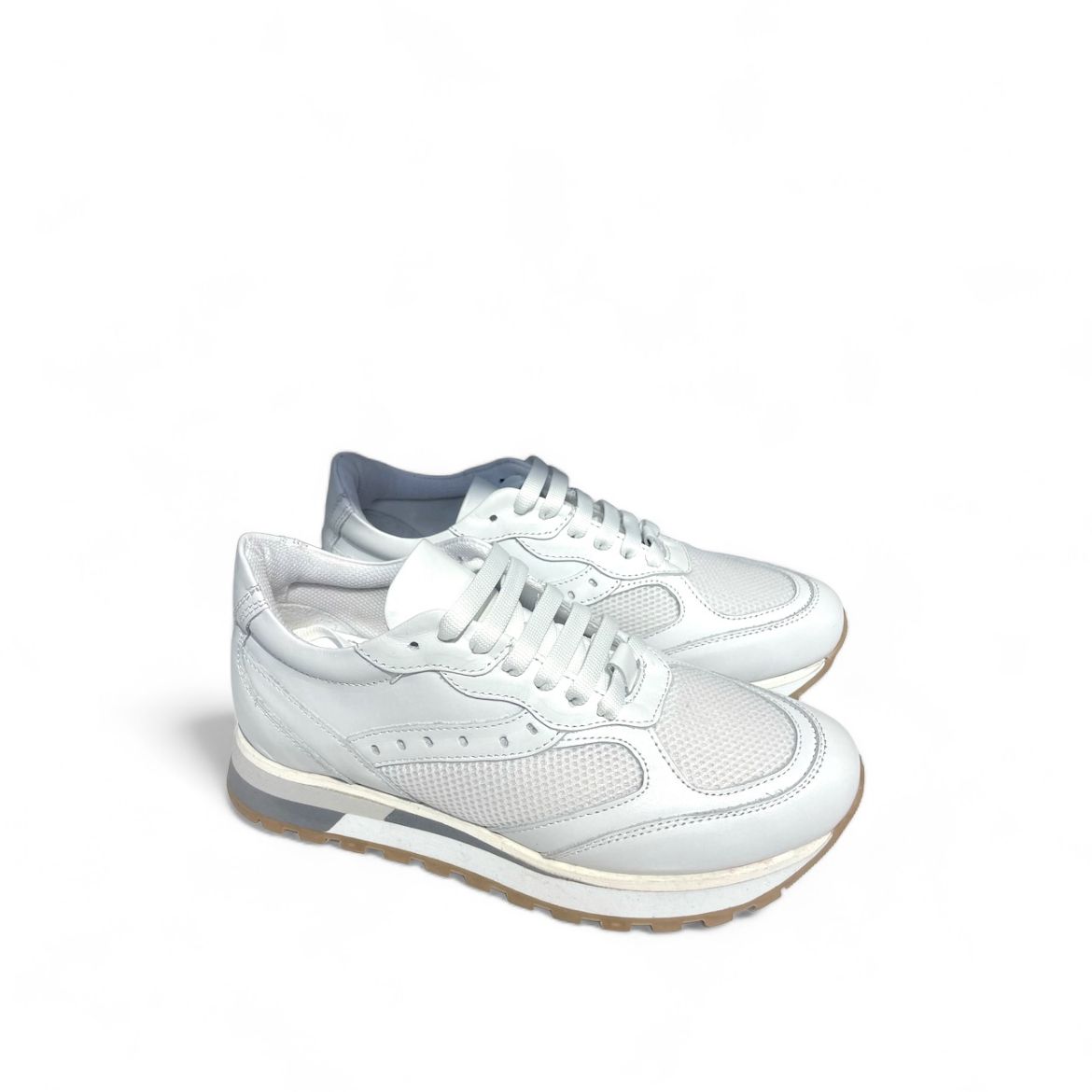 Lujo Hakiki Deri Karışık Renkli Sneaker  BEYAZ 09.24-000000003BEYAZ resmi