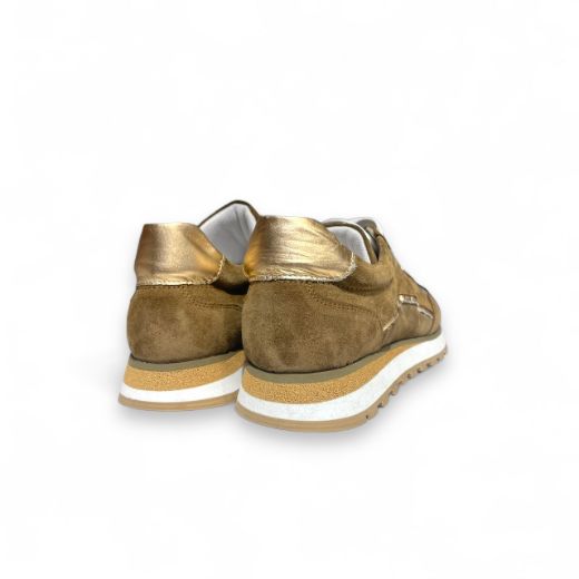 Lujo Hakiki Deri Metalik Detaylı Sneaker  TABA SÜET 09.24-000000004TABA SÜET resmi