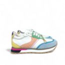 Lujo Hakiki Deri Süet Mıx Li Sneaker  BEBE MAVİ 09.24-000000005BEBE MAVİ