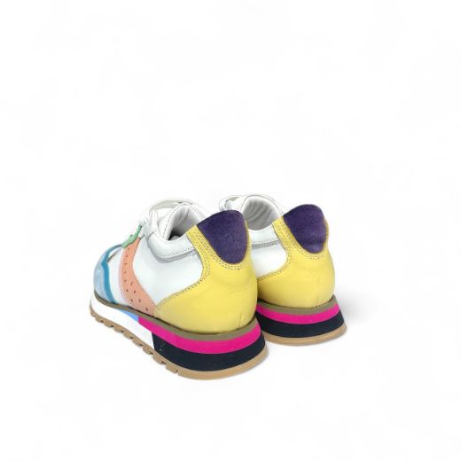 Lujo Hakiki Deri Süet Mıx Li Sneaker  BEBE MAVİ 09.24-000000005BEBE MAVİ resmi