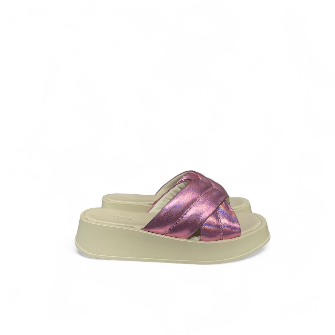 Lujo Hakiki Deri Terlik  METALİK PEMBE 04.24-000000002METALİK PEMBE resmi