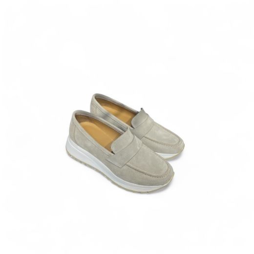 Lujo Hakiki Deri Comfort Sneaker  GRİ SÜET 09.24-000000007GRİ SÜET resmi