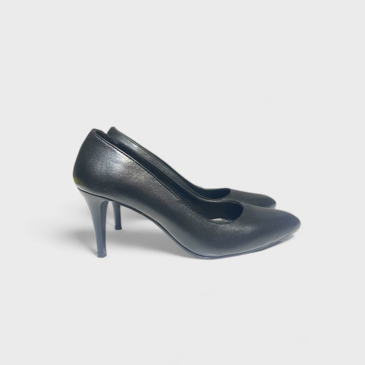 Lujo Hakiki Deri Kadın Stiletto  SİYAH DERİ 03.24-000000001SİYAH DERİ resmi
