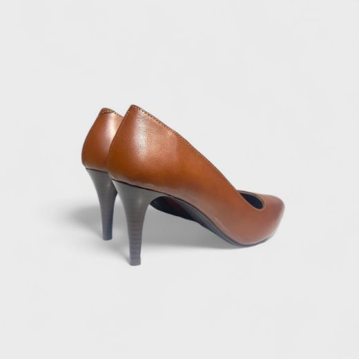 Lujo Hakiki Deri Kadın Stiletto  TABA DERİ 03.24-000000001TABA DERİ resmi