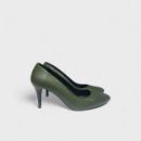 Lujo Hakiki Deri Kadın Stiletto  HAKİ DERİ 03.24-000000001HAKİ DERİ