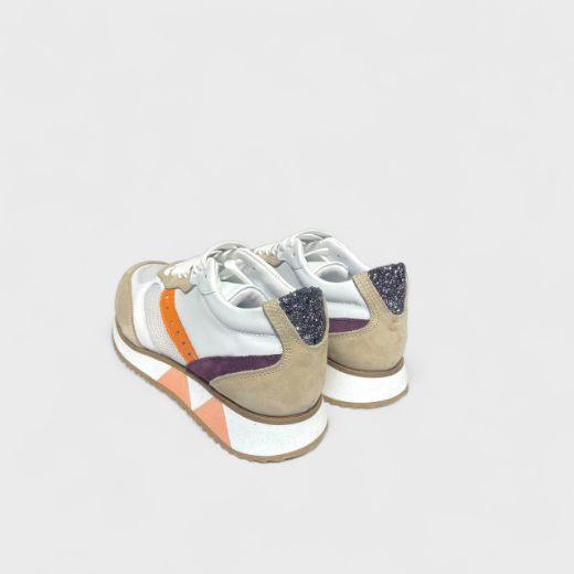 Lujo Hakiki Deri Karışık Renkli Sneaker  BEJ SÜET 09.24-000000003BEJ SÜET resmi
