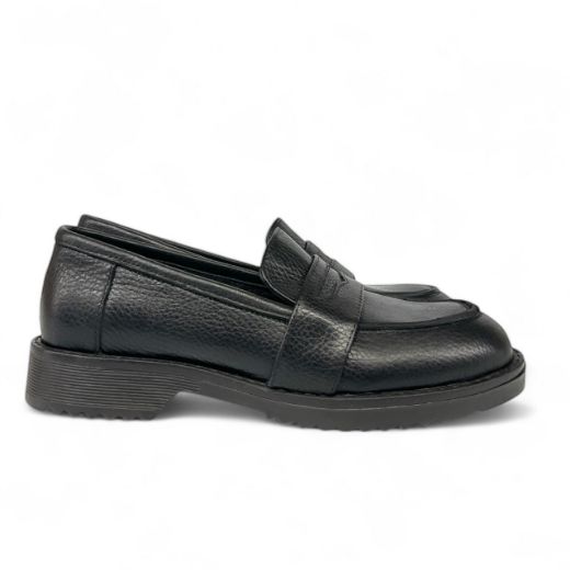 Lujo Hakiki Deri Loafer  SİYAH FLOTHER 05.23-323140002SİYAH FLOTHER resmi