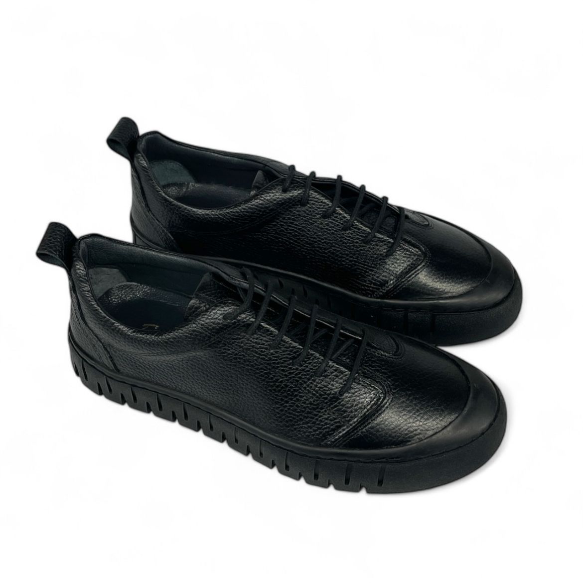 Lujo Hakiki Deri Erkek Kışlık Sneaker  SİYAH DERİ 10.24-LJERK0019SİYAH DERİ resmi