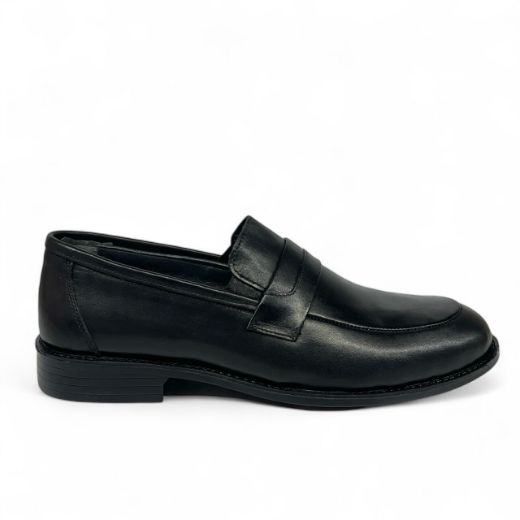 Lujo Hakiki Deri Erkek Loafer  SİYAH DERİ 10.24-LJERK0023SİYAH DERİ resmi