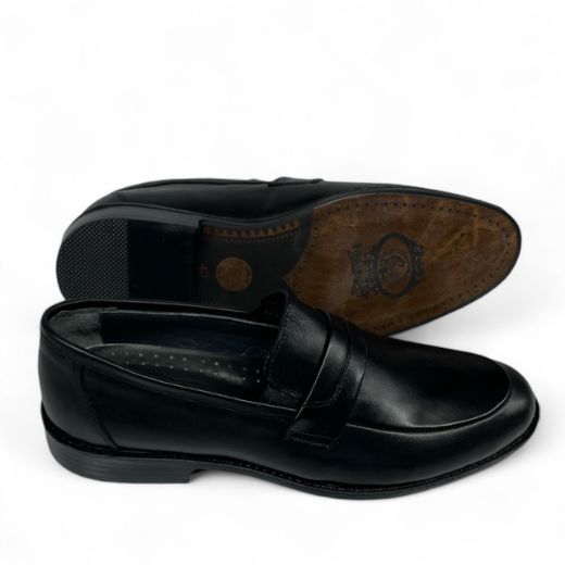 Lujo Hakiki Deri Erkek Loafer  SİYAH DERİ 10.24-LJERK0023SİYAH DERİ resmi