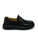 Lujo Hakiki Deri Erkek Loafer  SİYAH DERİ 10.24-LJERK0032SİYAH DERİ