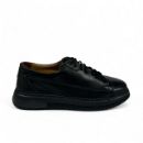 Lujo Hakiki Deri Erkek Sneaker  SİYAH DERİ 10.24-LJERK0039SİYAH DERİ