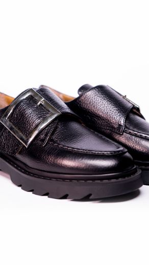 Lujo Hakiki Deri Loafer  SİYAH FLOTHER PL.24-000008320SİYAH FLOTHER resmi