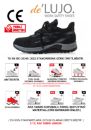 De Lujo. Lumınar S3s Iş Ayakkabısı Fıberglass Burun Kevlar Ara Taban - Suya Dayanıklı  SİYAH TEKSTİL ET.LJ-24101FG3SİYAH TEKSTİL