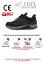 De Lujo. Orıon S1 Yazlık Iş Ayakkabısı Fıberglass Burun   SİYAH-GRİ TRİKO ET.LJ-24102FG1SİYAH-GRİ TRİKO
